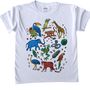 Zoo Animals T Shirt To Colour In, thumbnail 3 of 11