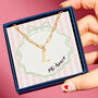 Mi Amor Personalised Initial Valentines Necklace, thumbnail 1 of 10