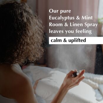 Eucalyptus And Mint Natural Room And Linen Spray, 5 of 6