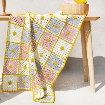 Seaside Crochet Blanket Kit, 2 of 11