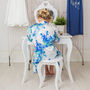 Personalised Dressing Gown Flower Girl Floral Print, thumbnail 3 of 5