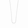 Sterling Silver Round Snake Chain Necklace, thumbnail 3 of 5