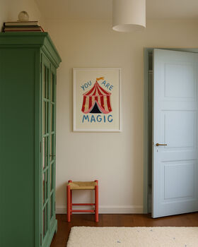 You Are Magic Circus Nursery Print, 2 of 3