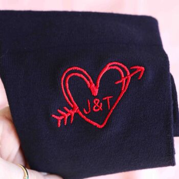 Personalised Valentines Socks Gift For Men And Women, 7 of 8