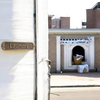 Brass With Antique Plaque With Customizable Text, 4 of 7