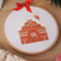 Gingerbread Cottage Cross Stitch Kit, thumbnail 1 of 4