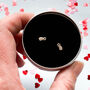 Sterling Silver Shooting Star Earrings In A Gift Tin, thumbnail 1 of 10