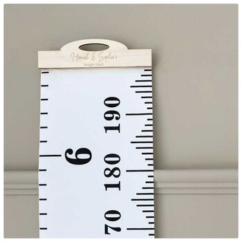Personalised Family Height Chart, 5 of 5