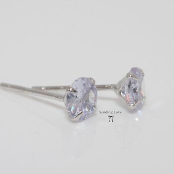 June Birthstone Earrings Gift, 3 of 5