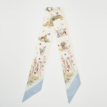 Fable England X Peter Rabbit Cream Skinny Scarf, 2 of 8
