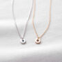 Mini Birthstone Token Necklace, thumbnail 5 of 9