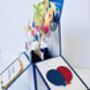 Dominican Republic Themed 3D Birthday Card, thumbnail 6 of 8
