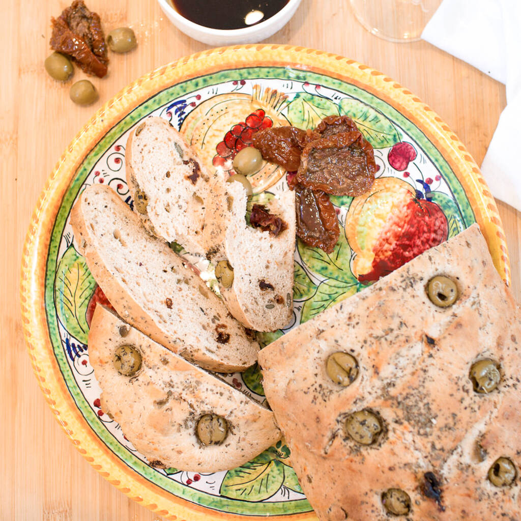 Sun Dried Tomato And Olive Bread Baking Kit By The Very Happy Belly Co.