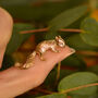 Sterling Silver/18ct Gold Plated Squirrel Pendant, thumbnail 1 of 3