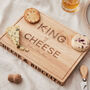 Personalised King Or Queen Of Cheese Wooden Board, thumbnail 3 of 6