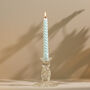Soft Pastel Beeswax Soy Blend Spiral Twist Candles, thumbnail 5 of 9