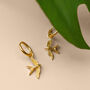 Swallow In Flight Gold Plated Necklace, thumbnail 7 of 11