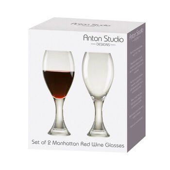 Manhattan Personalised Wine Glasses – Set Of Two, 4 of 4