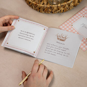 Mum You're The Best, A Fill In The Blanks Gift Book With Posting Envelope, 7 of 12