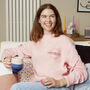 #Mumlife Pink Design Sweatshirt, thumbnail 1 of 7