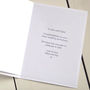 Personalised 25th Silver Wedding Anniversary Card, thumbnail 5 of 12