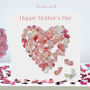 Mother's Day Butterfly Blossom Heart Card, Not 3D, thumbnail 1 of 12