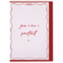 You + Me = Perfect Valentines Card For Husband Or Wife, thumbnail 3 of 3