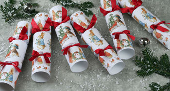 Six Luxury Peter Rabbit Christmas Crackers, 3 of 5