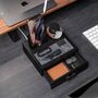 Wooden Docking Station Christmas Gift For Men Black, thumbnail 5 of 7