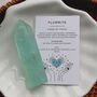 Green Fluorite Tower With Optional Mini Crystal, thumbnail 4 of 8