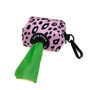 Funk The Dog Poo Bag Pouch Pink Leopard, thumbnail 2 of 3