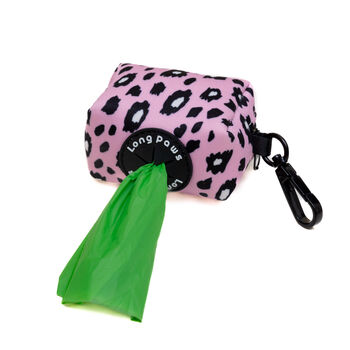 Funk The Dog Poo Bag Pouch Pink Leopard, 2 of 3