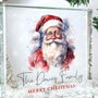 Personalised Any Message Traditional Santa Crystal Token, thumbnail 3 of 6