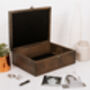 Personalised Dad's Things Cufflink And Watch Box, thumbnail 3 of 7