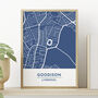 Personalised Map Print Of Any Football Stadium, thumbnail 3 of 9