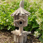Driftwood Birdhouse And Nesting Box For Garden Birds, thumbnail 1 of 4