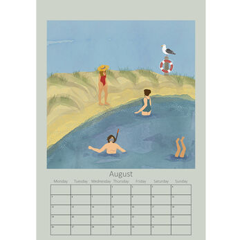 The 2024 Swim Wild Calendar, 9 of 12