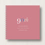 Personalised 90th Birthday Memory Book Or Album, thumbnail 11 of 12