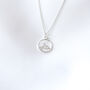 Mountain Charm Necklace, Travel Lover Gift, thumbnail 7 of 7
