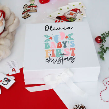 Luxury Baby's First Christmas Christmas Eve Box, 4 of 7