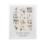 Personalised Special Date White Multi Photo Frame Wedding Gift, thumbnail 5 of 5