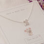 Cute Mouse Sterling Silver Necklace Mice Day, thumbnail 3 of 9