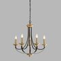 Light Candle Style Chandelier Five, thumbnail 2 of 4