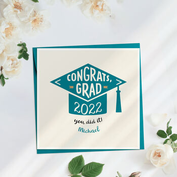 Personalised Congrats Graduation Card, 3 of 5