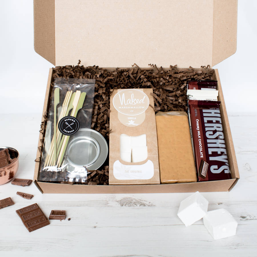 marshmallow s'mores kit by the naked marshmallow co.