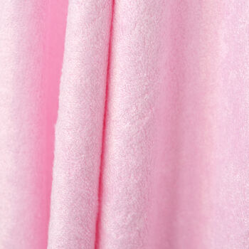 Personalised Baby Pink Hooded Towel With Monogram, 5 of 5