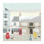 Mother Christmas Shopping Xmas Card Pack Of Five, thumbnail 2 of 2
