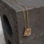 Personalised Gold Initial Letter Charm Necklace, thumbnail 8 of 10