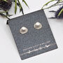 Shell Earrings In Sterling Silver, thumbnail 1 of 11