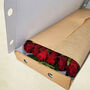 Dozen Red Roses Letterbox Fresh Flowers, thumbnail 2 of 7